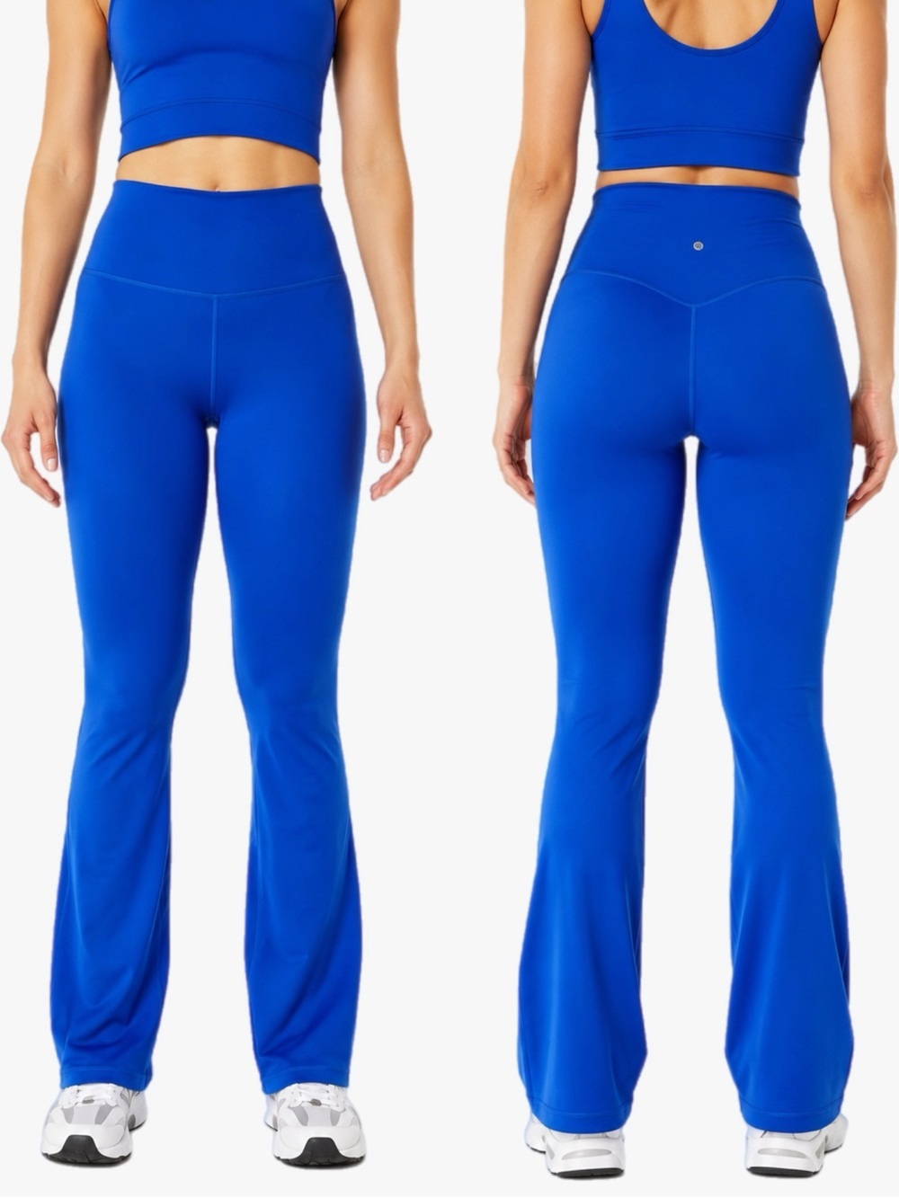 Hollister Gilly Hicks Recharge Flare Yoga Legging Blue Plus Size XXL Tall